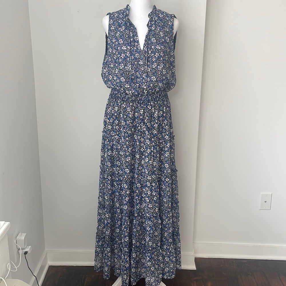 1. State Sleeveless Maxi Floral Dress